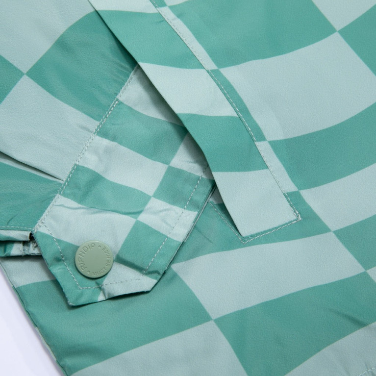Куртка Ripndip Checked Coaches Jacket Military Green