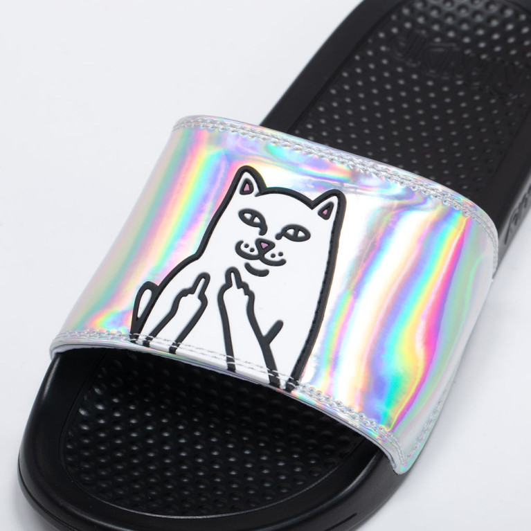 Тапочки Ripndip Lord Nermal Slides Iridescent