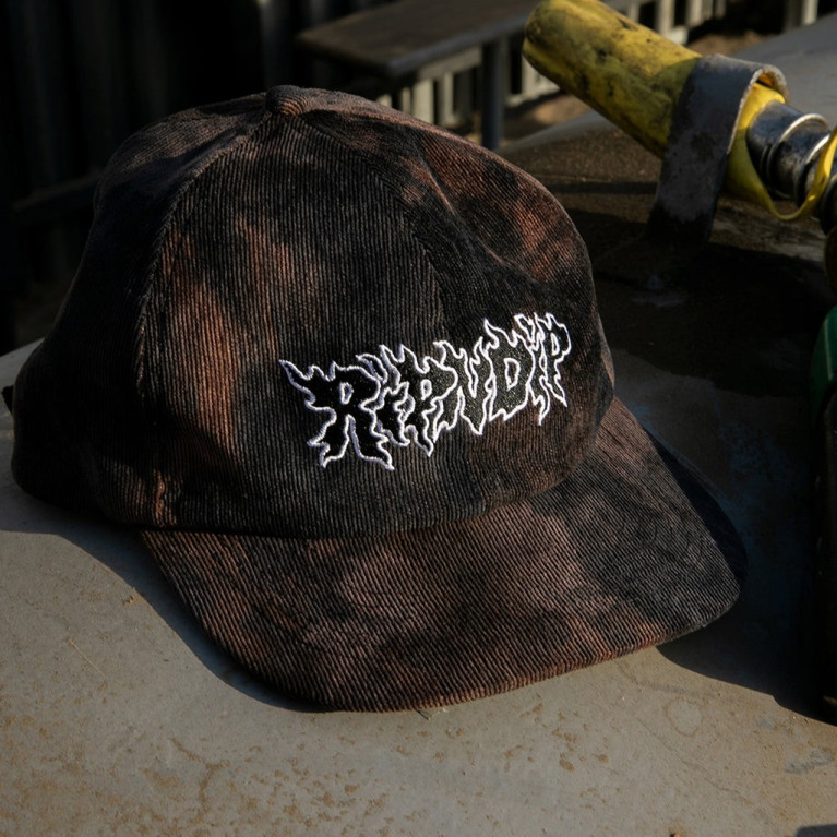 Кепка Ripndip Blaze 6 Panel Black/Peach/Purple