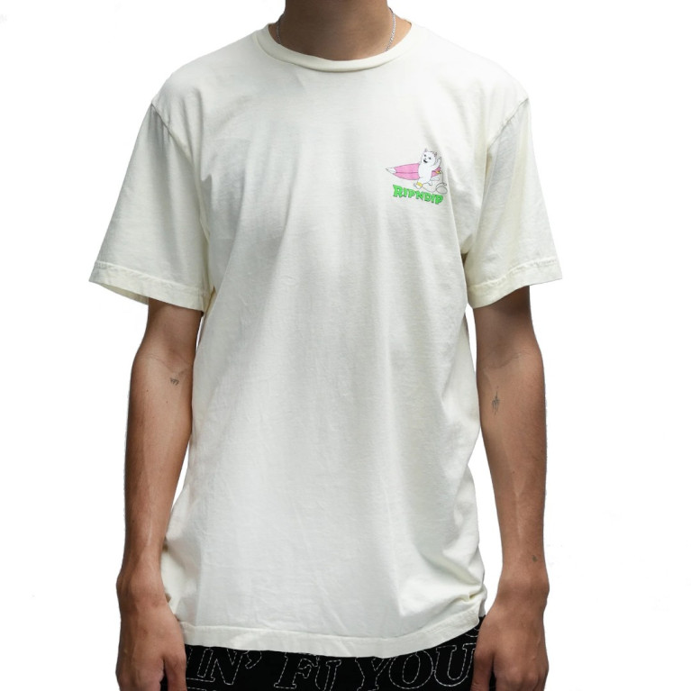 Футболка Ripndip Everybody Surfs Tee Natural