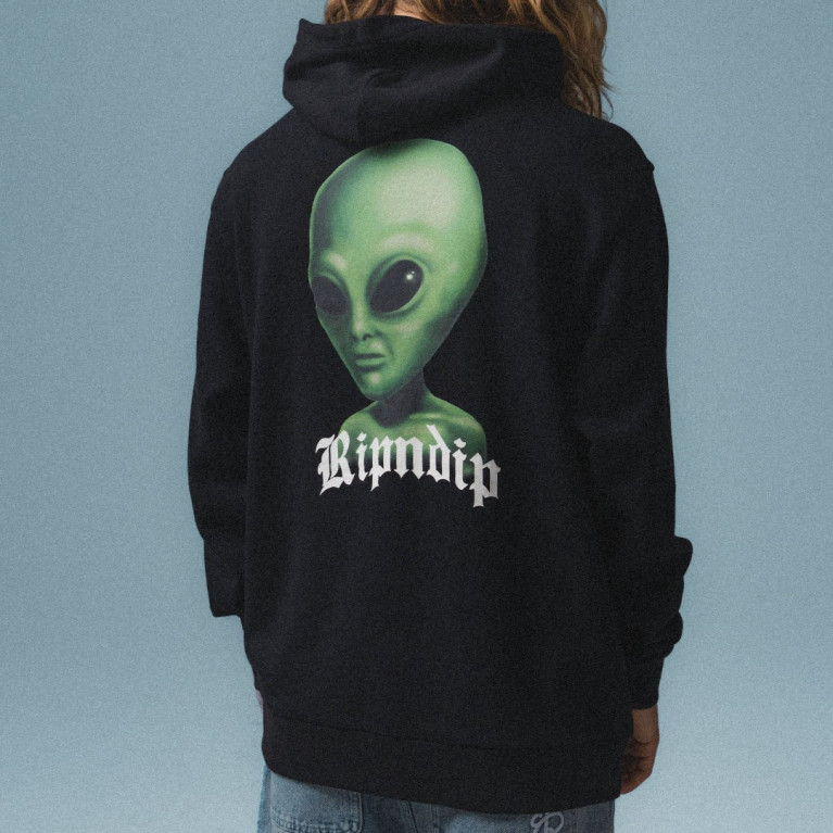Толстовка Ripndip We Come In Peace Hoodie Black