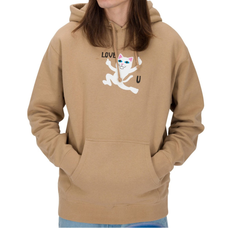 Толстовка Ripndip Love U Hoodie Sandstone