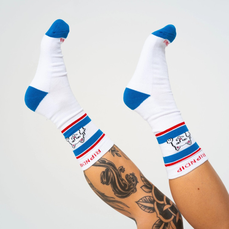 Носки Ripndip PEEKING NERMAL SOCKS WHITE