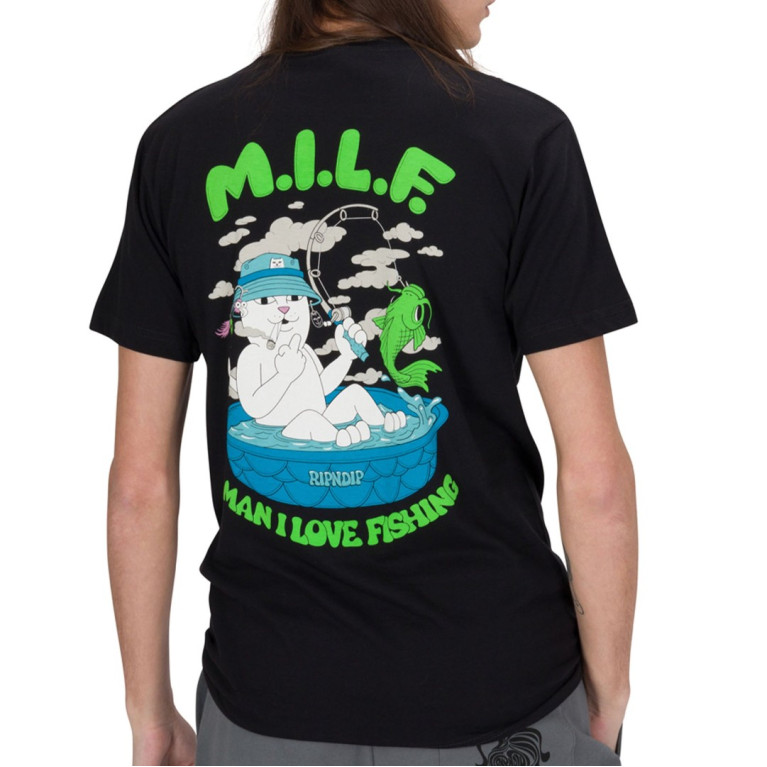 Футболка Ripndip MILF Tee Black