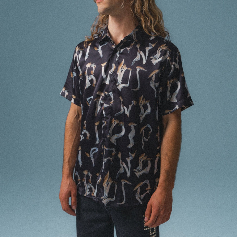 Рубашка Ripndip Is This Real Life Button Up Black