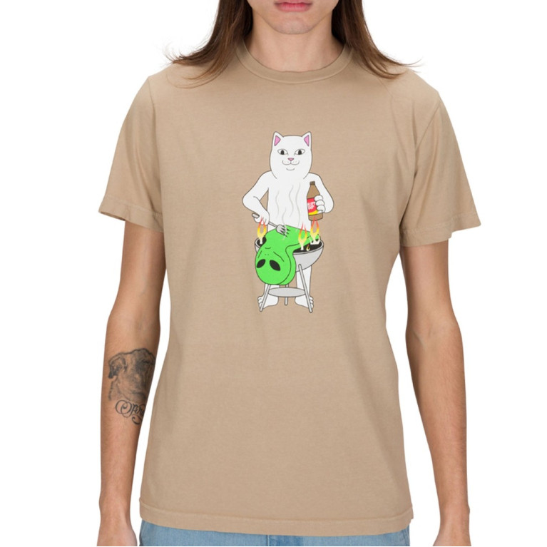 Футболка Ripndip BBQ Day Tee Almond