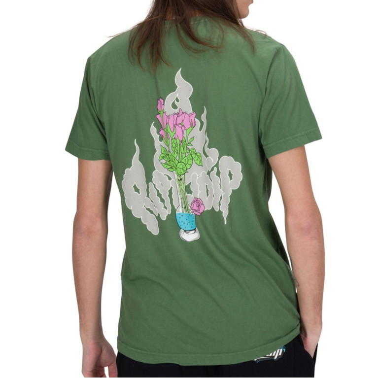 Футболка Ripndip Flower Vase Tee Olive