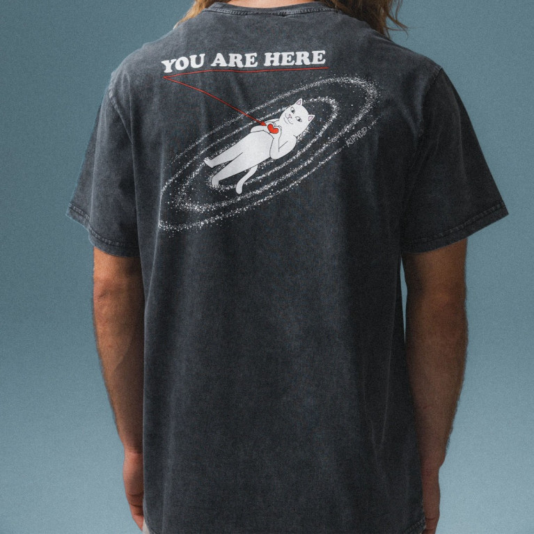 Футболка Ripndip You Are Here Tee Black