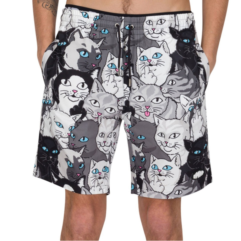 Шорты Ripndip Family Tree Swim Shorts Black