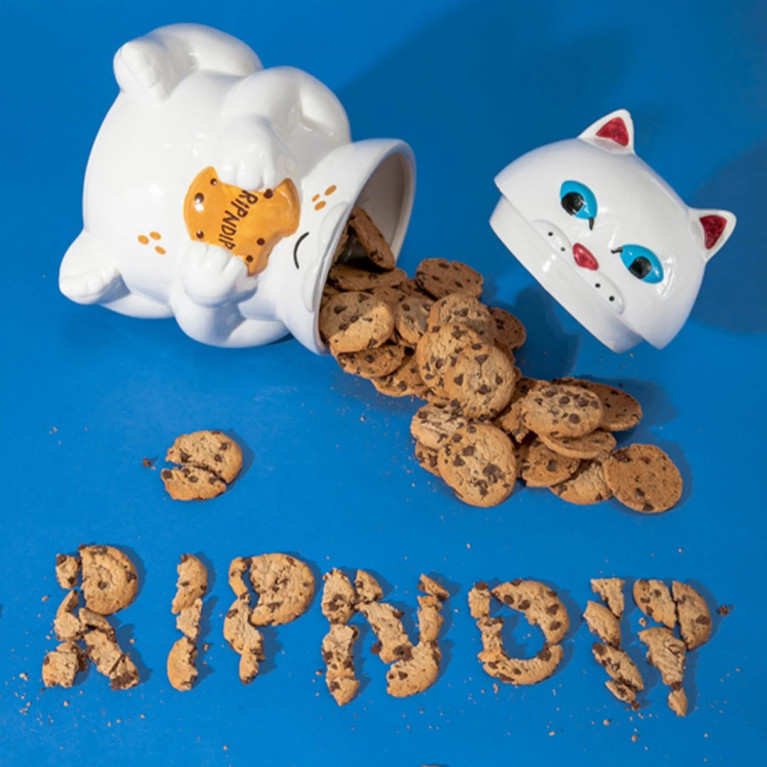 Банка Ripndip Lord Nermal Ceramic Cookie Jar