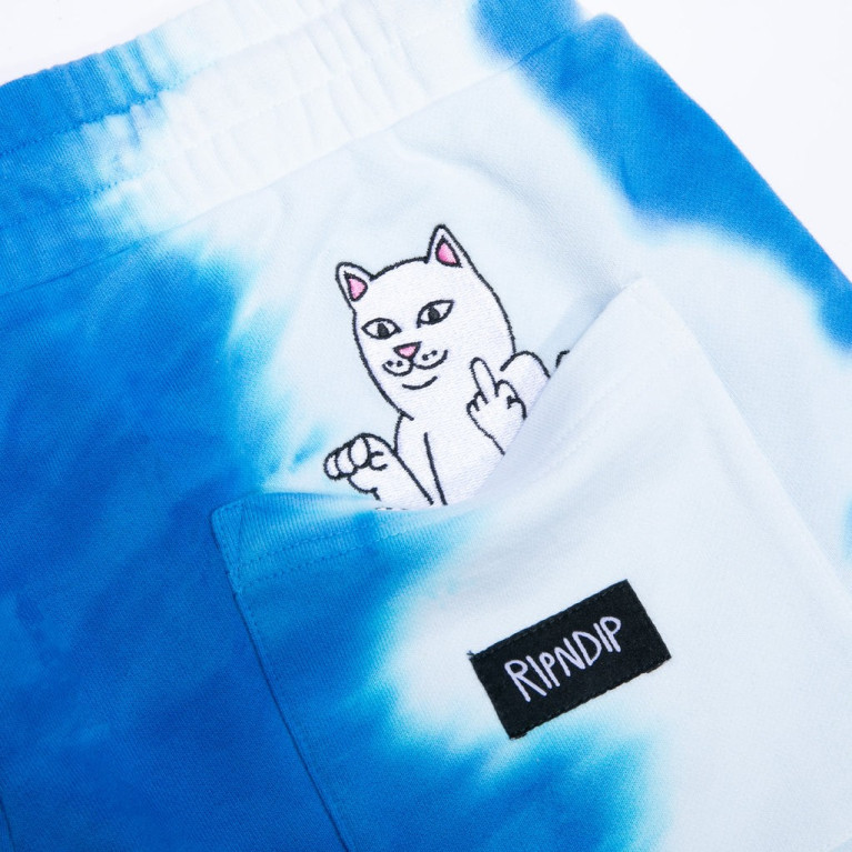 Шорты Ripndip Wilshire Sweatshorts Blue Stripe Dye