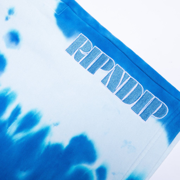 Шорты Ripndip Wilshire Sweatshorts Blue Stripe Dye