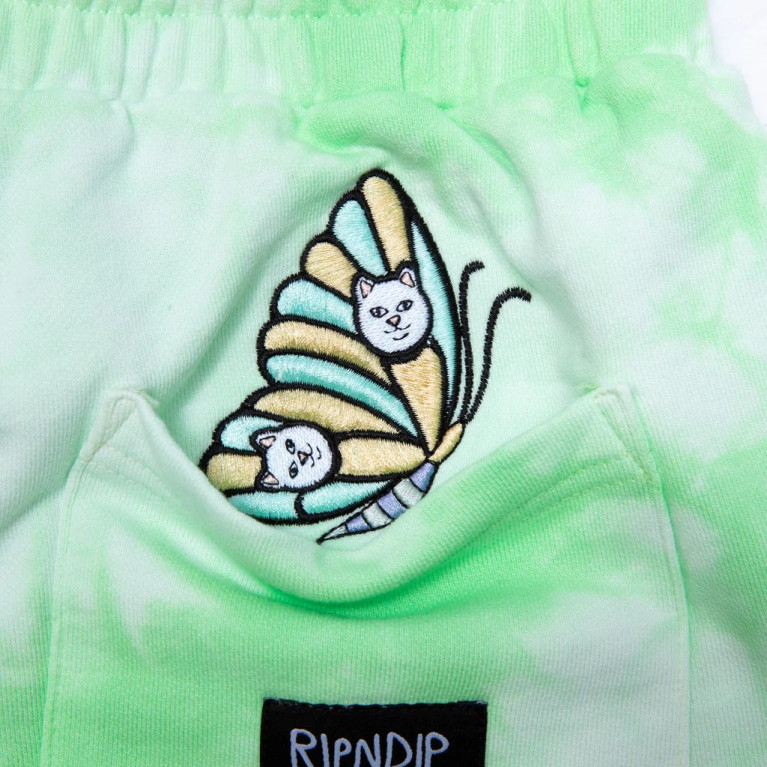 Шорты Ripndip Think Factory Sweatshorts Mint Cloud Wash