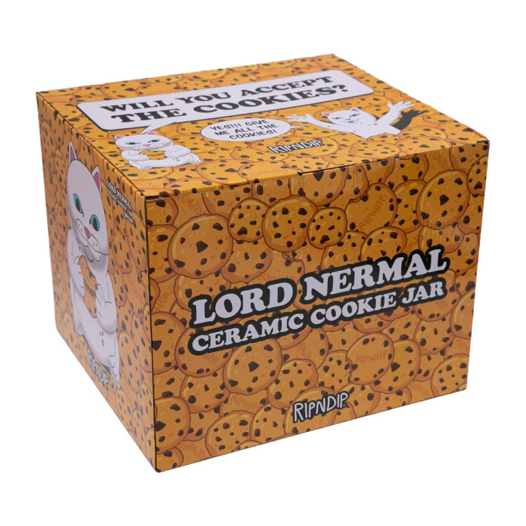 Банка Ripndip Lord Nermal Ceramic Cookie Jar