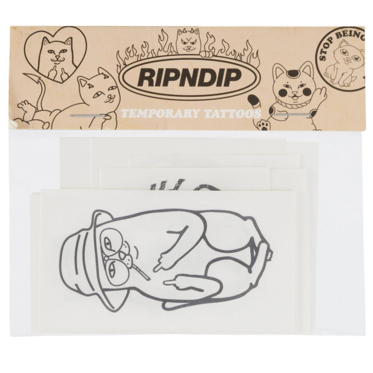 Стикеры Ripndip Field Of Nerms Temp Tattoo Pack Black
