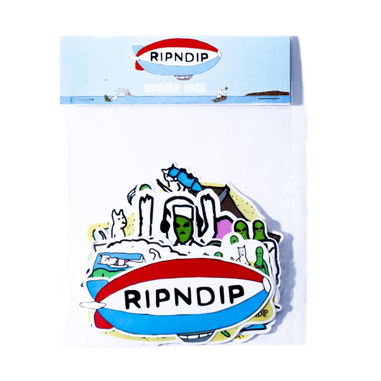 Стикеры Ripndip Roswell Beach Sticker Pack Multi