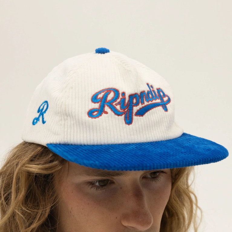 Кепка Ripndip Los Ripndip Corduroy Snapback White