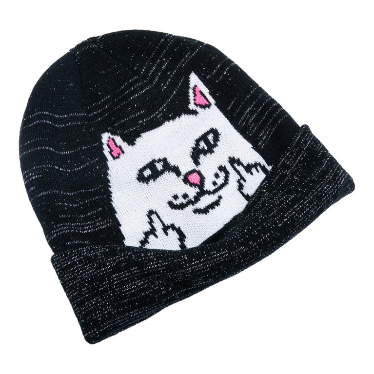 Шапка Ripndip Peeking Nermal Beanie 3M Reﬂective Black