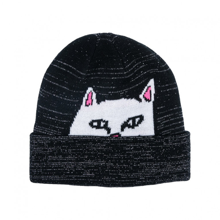 Шапка Ripndip Peeking Nermal Beanie 3M Reﬂective Black