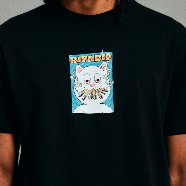 Футболка Ripndip Blunt Face Tee Black