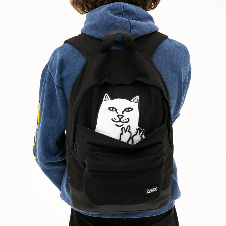 Рюкзак Ripndip Lord Nermal Velcro Hands Backpack Black