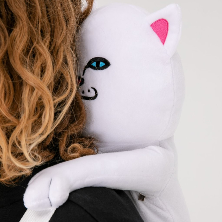 Рюкзак Ripndip Lord Nerm Plush Backpack White