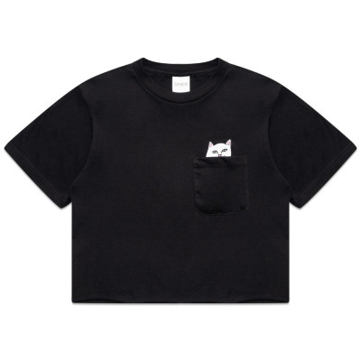 Футболка Ripndip Lord Nermal Cropped Pocket Tee Black