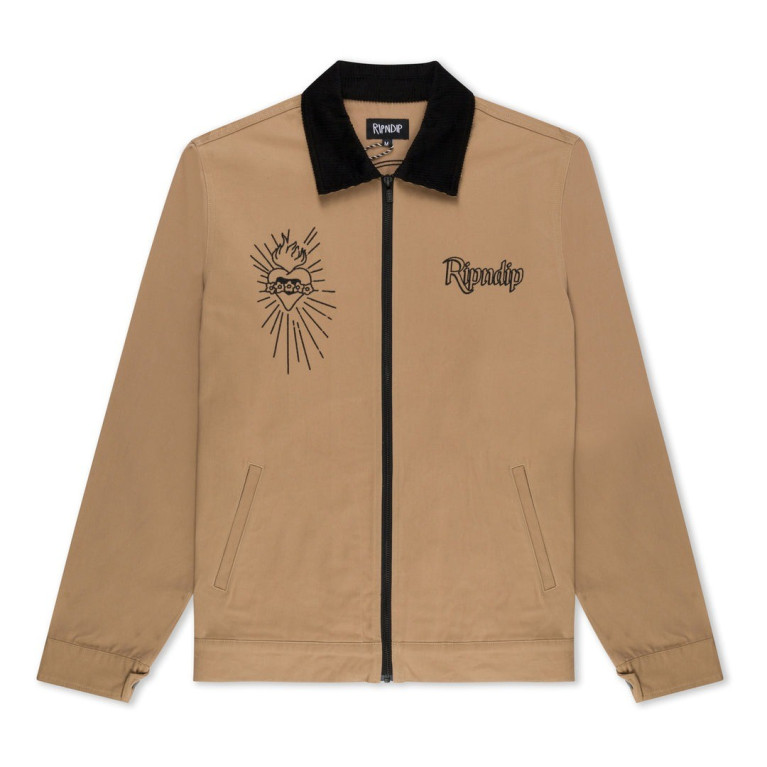 Куртка Ripndip Mother Mary Work Jacket Tan