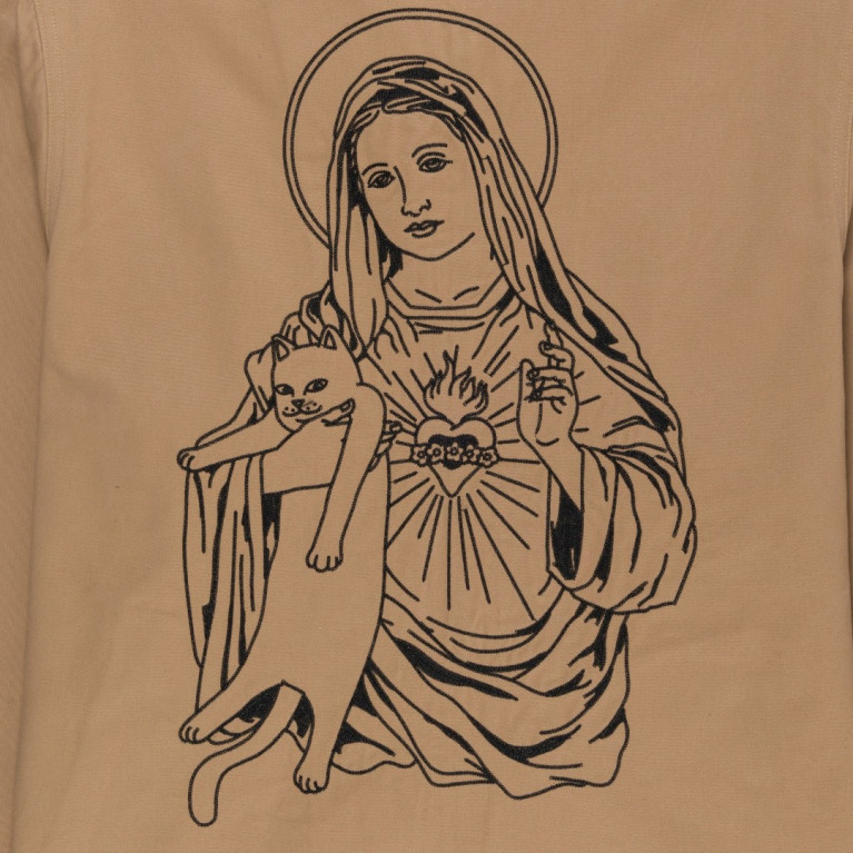 Куртка Ripndip Mother Mary Work Jacket Tan
