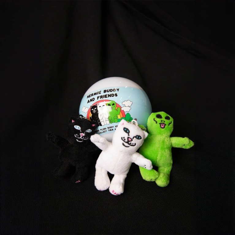 Брелок Ripndip Nermie Buddy and Friends Plush Keychains