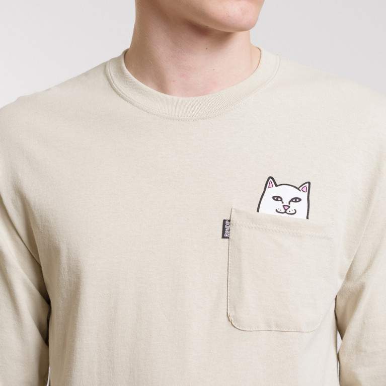 Лонгслив Ripndip Lord Nermal LS Tan