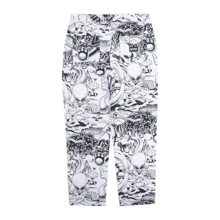 Штаны Ripndip Dark Twisted Fantasy Twill Pants Black/White