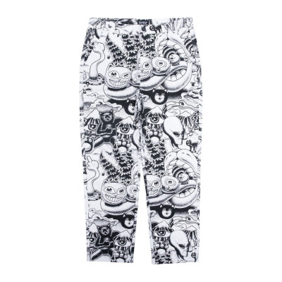 Штаны Ripndip Dark Twisted Fantasy Twill Pants Black/White