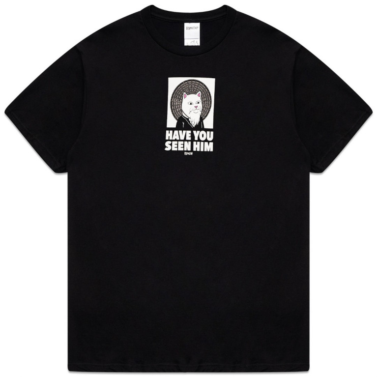 Футболка Ripndip Have You Seen Him? Tee Black