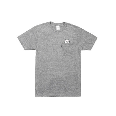 Футболка Ripndip Lord Nermal Pocket Tee Heather Grey