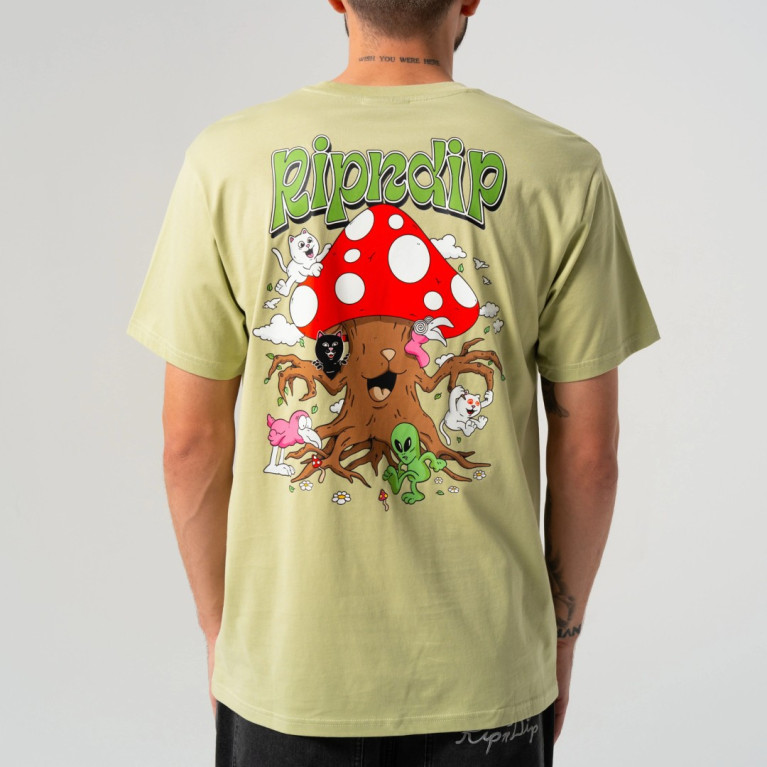 Футболка Ripndip PLAYGROUND TEE LIGHT MOSS