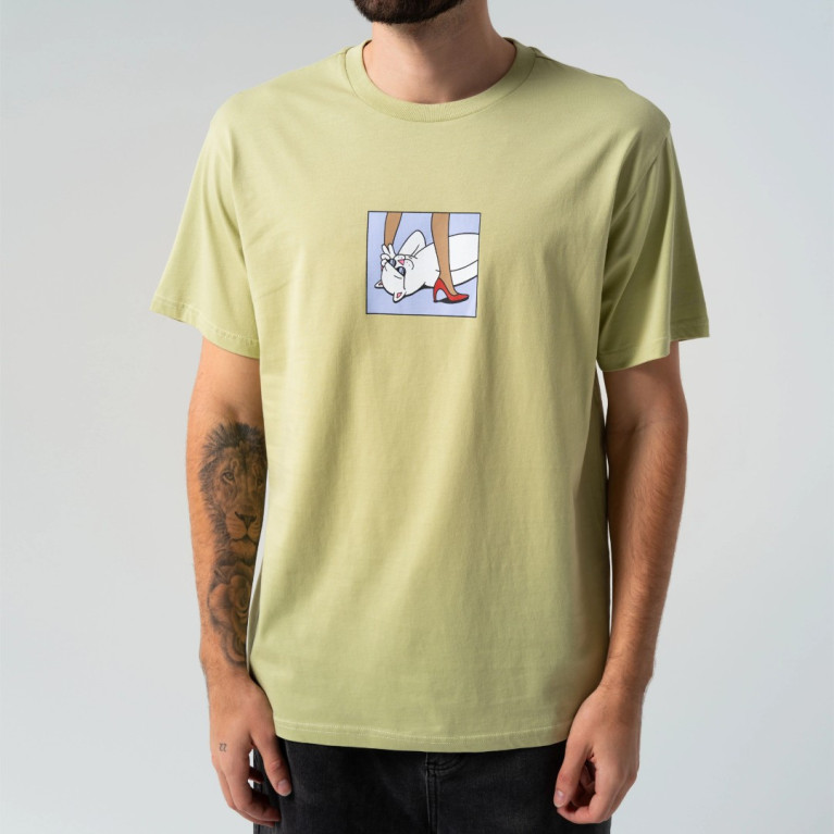Футболка Ripndip GOOD VIEW TEE LIGHT MOSS