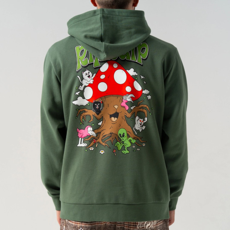 Толстовка Ripndip PLAYGROUND HOODIE LIGHT OLIVE