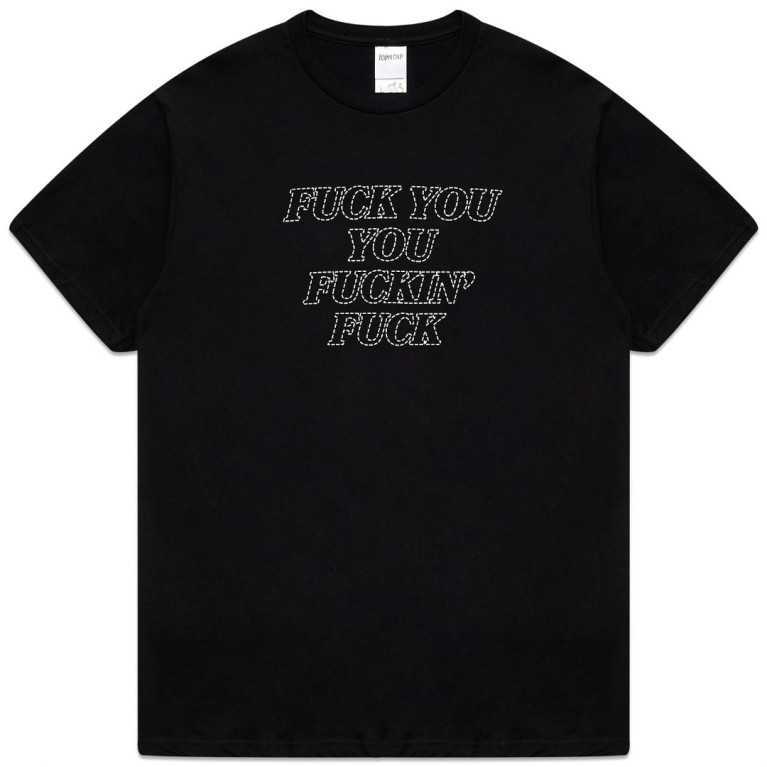Футболка Ripndip Fuck You Tee Black