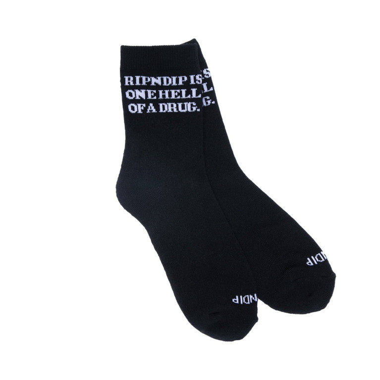 Носки Ripndip Hell Of A Drug Mid Socks Black