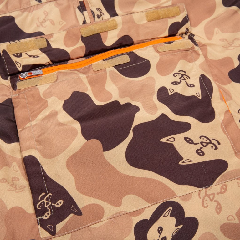 Анорак Ripndip Nermcamo Fanorak Packable Anorak Desert Nerm Camo