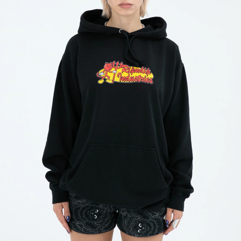Толстовка Ripndip RIPNDIP Industries Hoodie Vintage Black