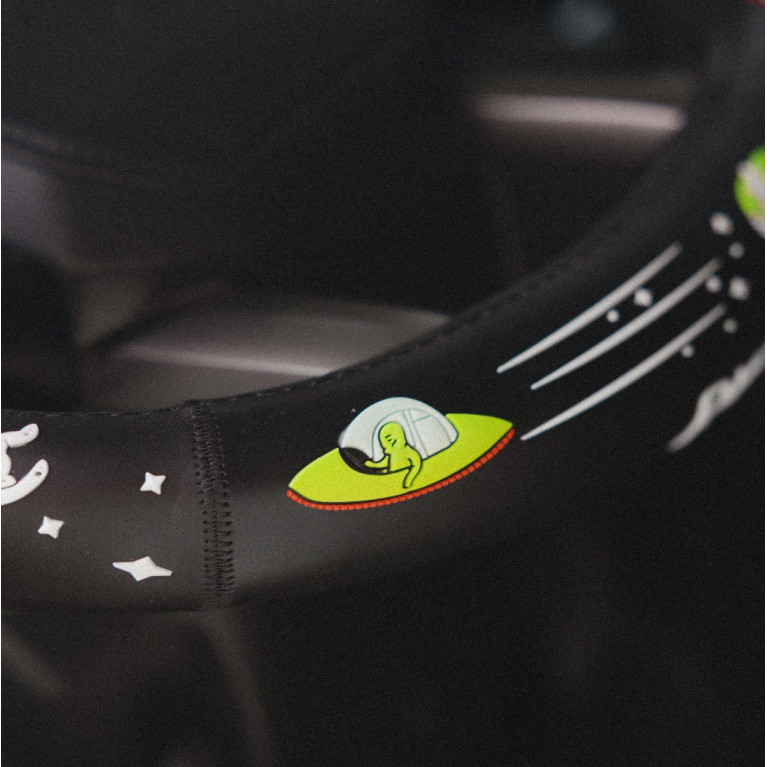 Аксессуар Ripndip We Out Here Steering Wheel Cover Black