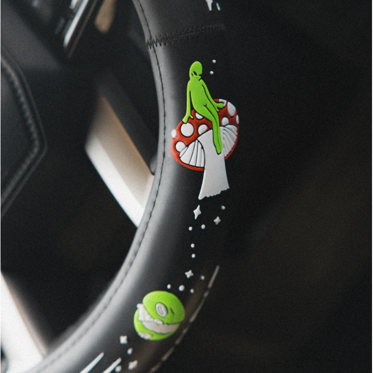 Аксессуар Ripndip We Out Here Steering Wheel Cover Black