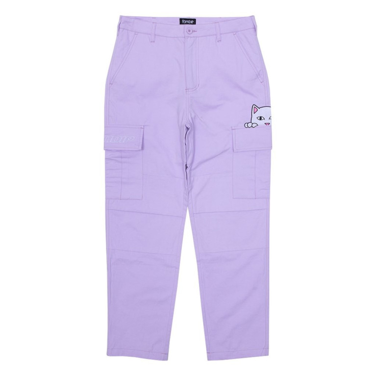 Штаны Ripndip Peeking Nermal Cargo Pants Lavender