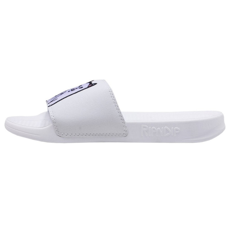 Тапочки Ripndip Lord Nermal Slides UV Activated Blue / Fuschia