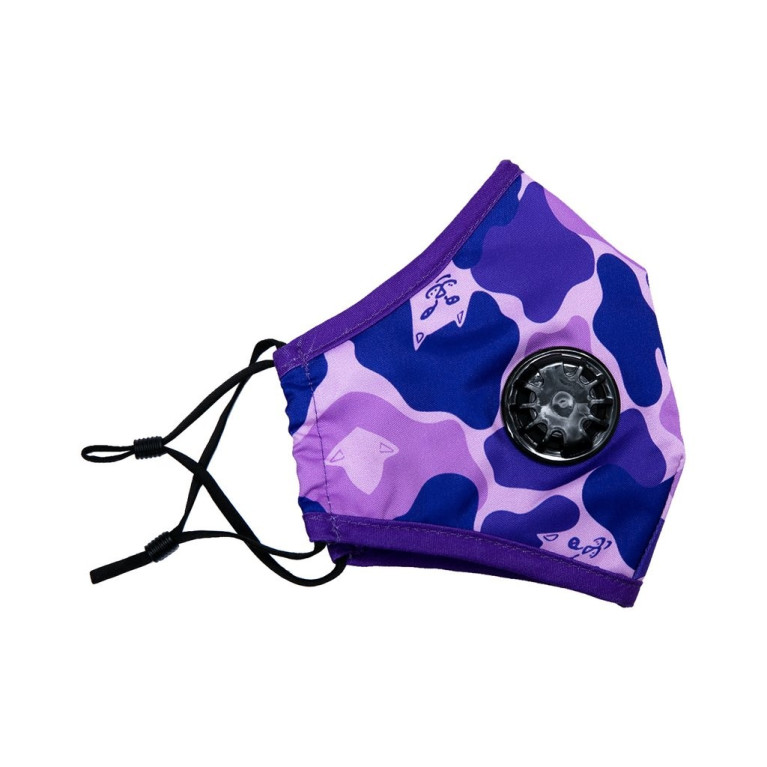 Маска Ripndip Purple Camo Ventilator Mask
