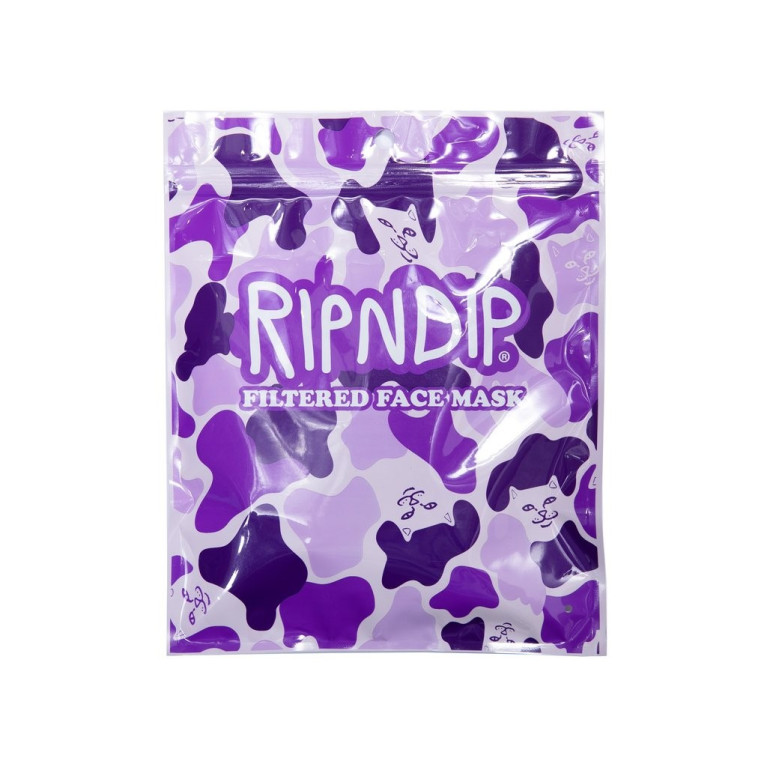 Маска Ripndip Purple Camo Ventilator Mask