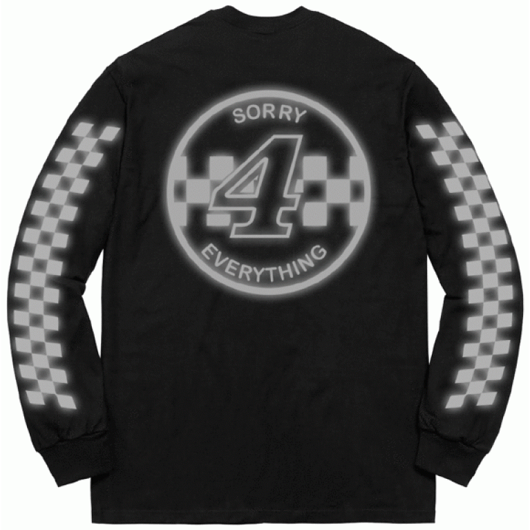 Лонгслив Succ Sorry For Everything Long Sleeve Black 3M