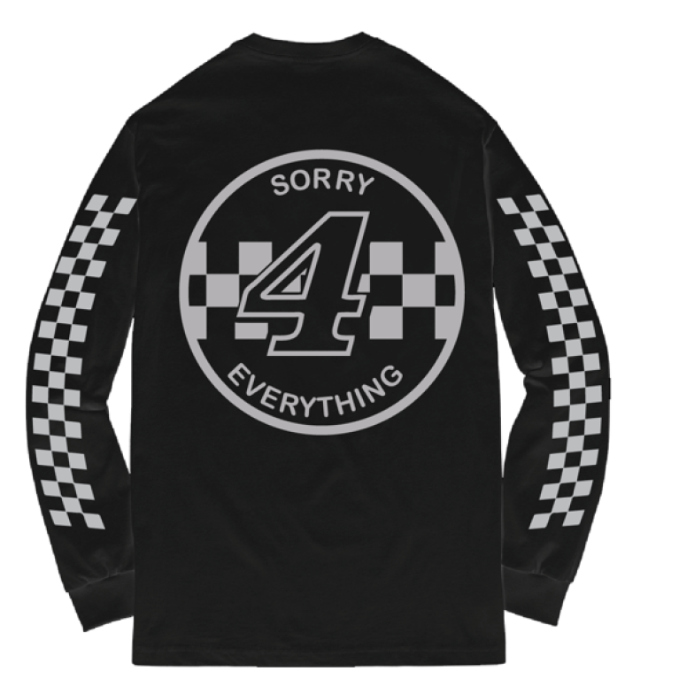 Лонгслив Succ Sorry For Everything Long Sleeve Black 3M